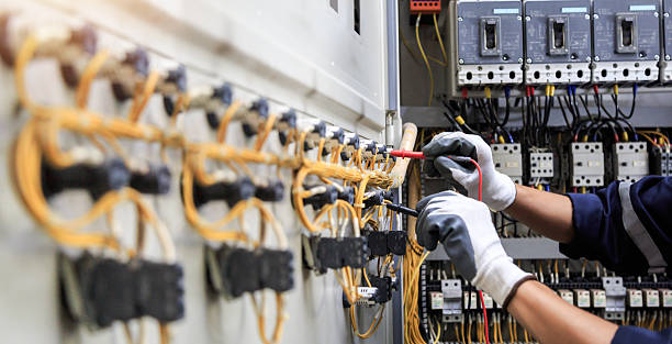 Professional Electrician technician working in Stuarts Draft, VA